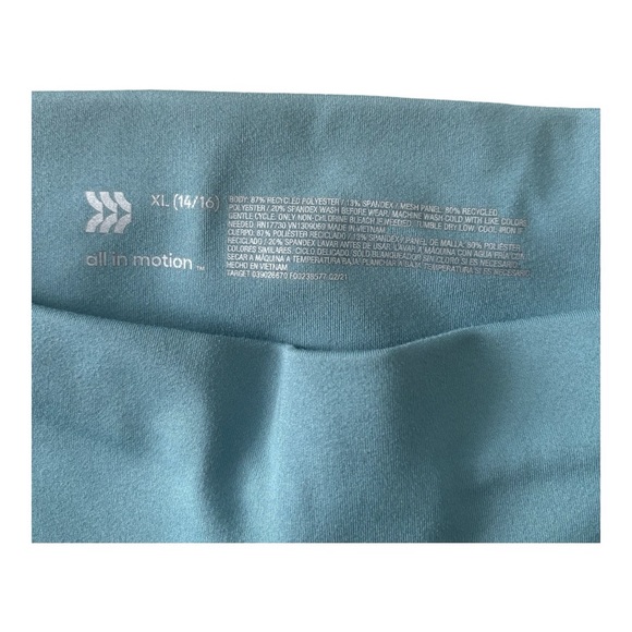 All in Motion Girls Leggings Size XL (14/16) - Picture 2 of 4